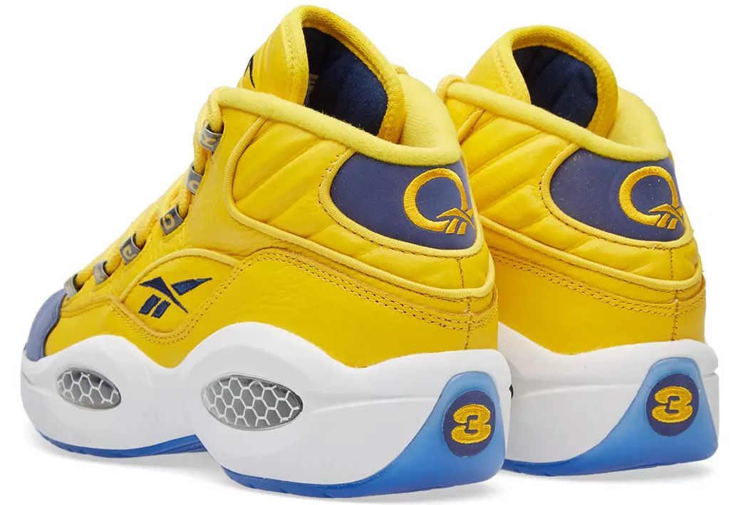 Reebok Question Mid (Yellow/Blue) (40-44)