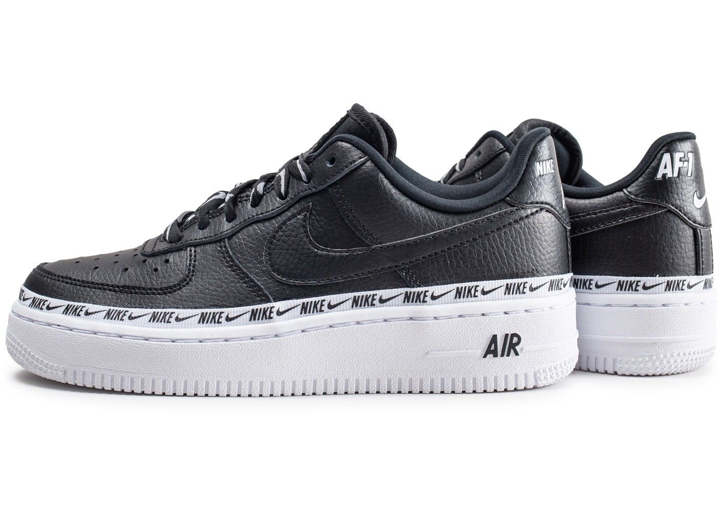  Nike Air Force 1 LV8 NBA Black/White