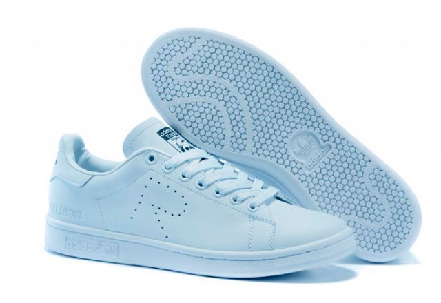 Adidas stan smith raf simons baby blue best sale