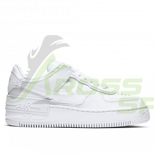  Nike Air Force 1 Shadow All White
