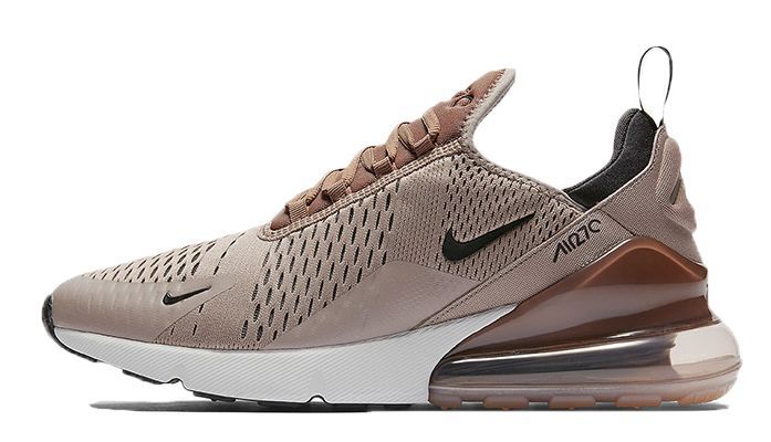 Nike Air Max 270, коричневые, нейлон, мужские