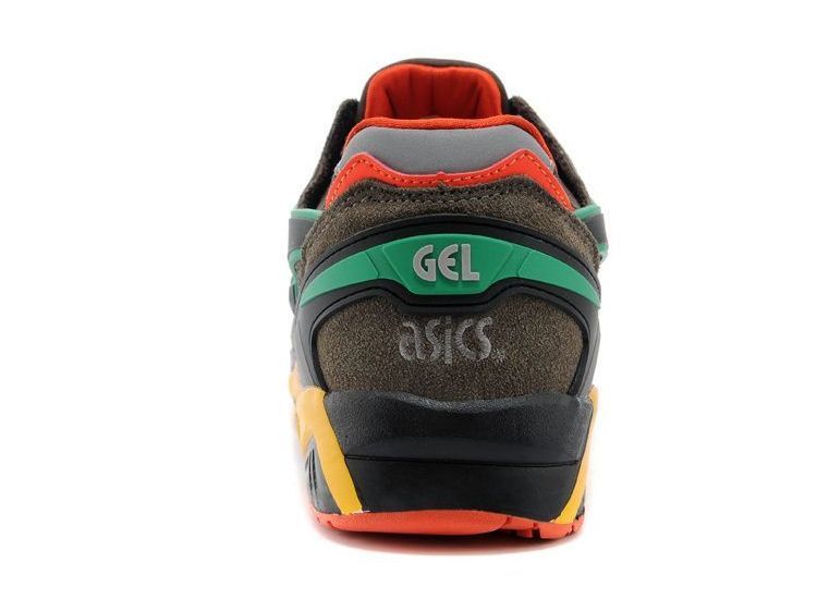 Packer Shoes x Asics Gel Kayano коричневые-зелёные-жёлтые  (40-45)