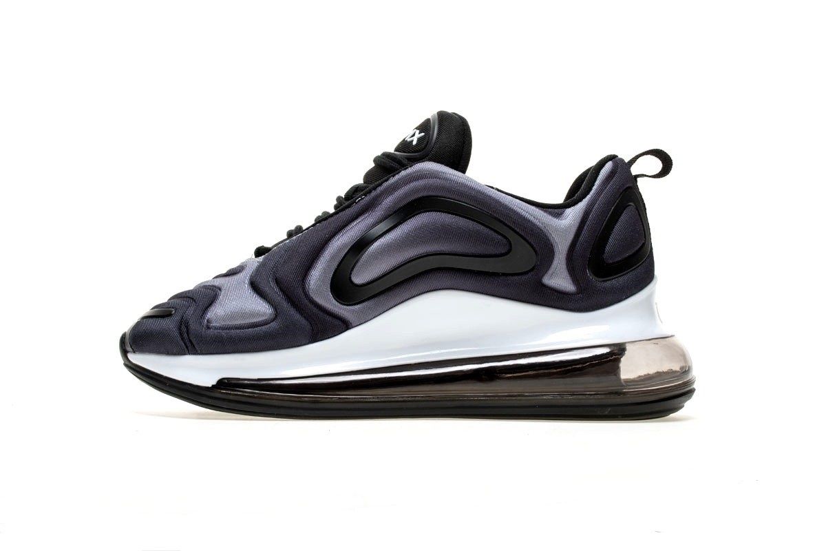 Nike Air Max 720, черный, фиолетовый, нейлон, мужские