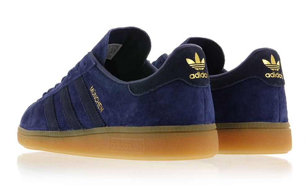 Adidas Munchen Dark Blue синие (40-44)